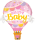Folienballon Baby - Welcome Baby Pink Balloon