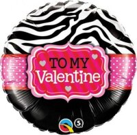 Folienballon To my Valentine*