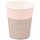 Pappbecher Konfetti rosa