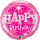 Folienballon HBD - Birthday Pink Sparkle