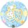 Folienballon Baby Its a Boy Giraffe blau