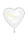 Folienballon Alles Gute zur Hochzeit Sektgläser