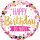 Folienballon HBD - Happy Birthday to you