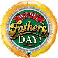 Folienballon HFD - Hoppy Fathers Day