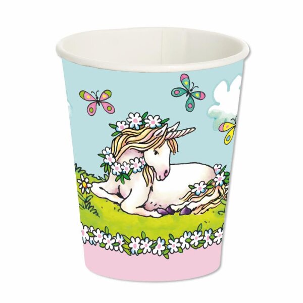 Pappbecher Einhorn