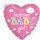 Folienballon BABY - Welcome Baby girl rosa holographic