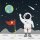Servietten Outer Space