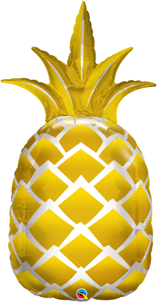 Folienballon Golden Pineapple