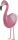 Folienballon Balloon Friends - Flamingo Walking Balloon