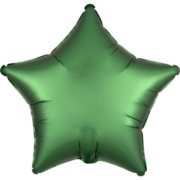 Folienballon SC - Stern Emerald satin luxe