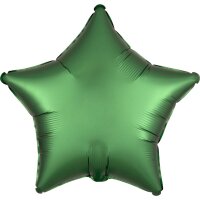 Folienballon SC - Stern Emerald satin luxe